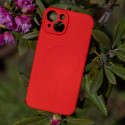 Simple Color Mag case for iPhone 16e red
