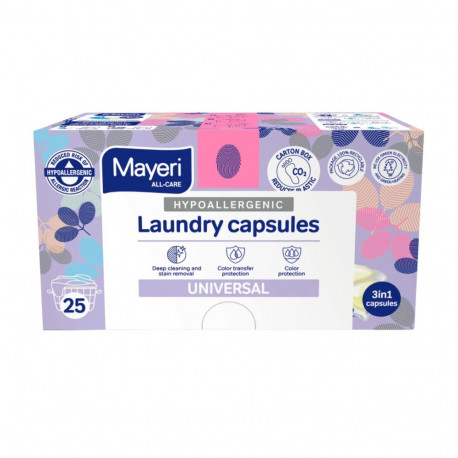 Pesugeelikapslid MAYERI All Care Universal 25tk