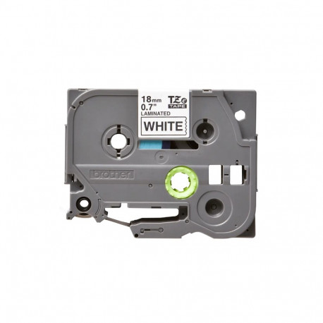 Kleepkirjalint/markeerimislint BROTHER TZE-241 18mm must/valgel analoog