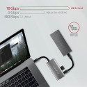 I/O HUB USB3.2 4PORT/0.13M HMC-4G2 AXAGON