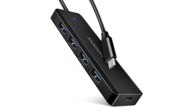 I/O HUB USB-C TRAVEL/0.19M HUE-C1C AXAGON