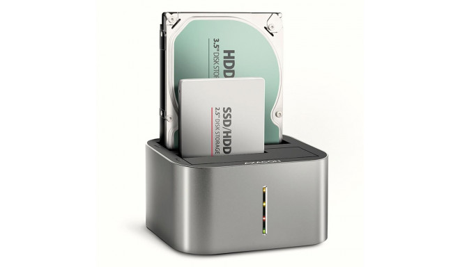 SSD ACC DOCK STATION USB-C/2.5"/3.5" SATA ADSA-DC AXAGON