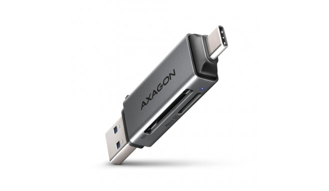 CARD READER USB-C+USB3.2 2SLOT/SD/MICROSD CRE-DAC AXAGON
