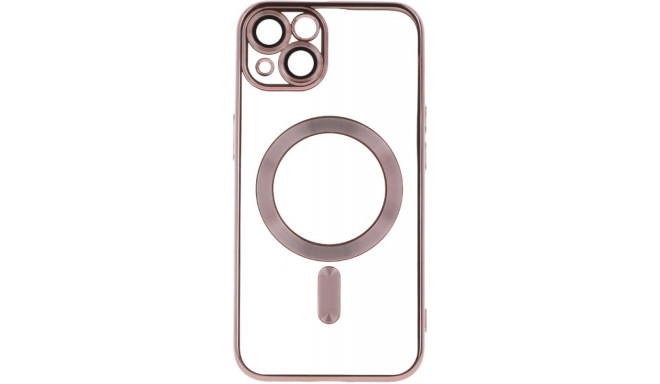 Kaitseümbris Color Chrome Mag iPhone 14, rose gold