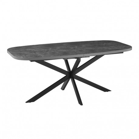 Dining table RAMONA 180/220x90xH75cm, concrete