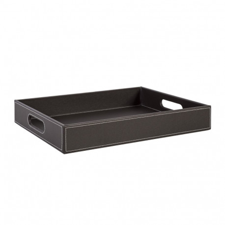 Tray WALTER dark brown