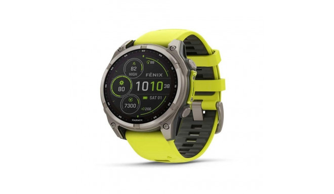 Garmin SMARTWATCH FENIX 8 SAPP. SOLAR/YELLOW 010-02906-21