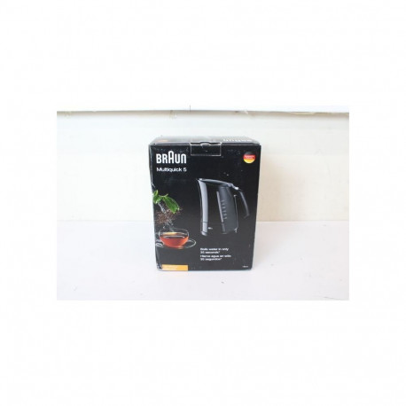 Braun SALE OUT. WK500BK Multiquick 5 Kettle, Power 3000 W, Capacity 1.7 L, Quick cooking function 35