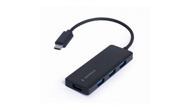Gembird I/O HUB USB-C 4PORT/UHB-CM-U3P4-02