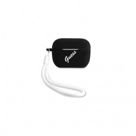 Guess Apple AirPods Pro cover Silicone Vintage Black
