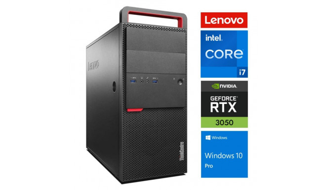 Lenovo M800 Tower i7-6700 32GB 1TB SSD RTX3050 6GB WIN10Pro