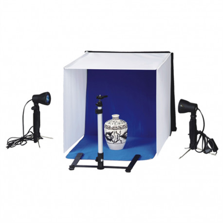 Falcon Eyes tootepildistuskomplekt PBK-40AB-2LS 40x40 cm + 2 lampi
