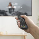 Hama Universaalne TV Kaugjuhtimispult 2-in-1 Suurte Nuppudega Infrapuna Õppimisfunktsioon Must