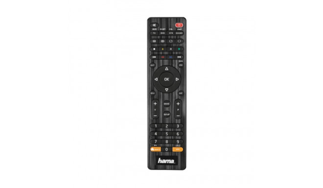 Hama SmartControl 8in1 Universālais Tālvadības Pults Smart TV & Streaming Lietotņu Pogu Infrasarkana