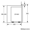 Bosch integreeritav mikrolaineahi BFL523MS0