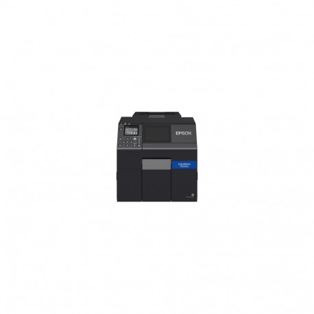 ColorWorks D6000 dye ink, cutter, disp., USB, Ethernet, black
