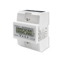 Three phase electronic meter DIN rail 400V 100