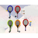 Beach tennis - light up rackets and shuttlecock