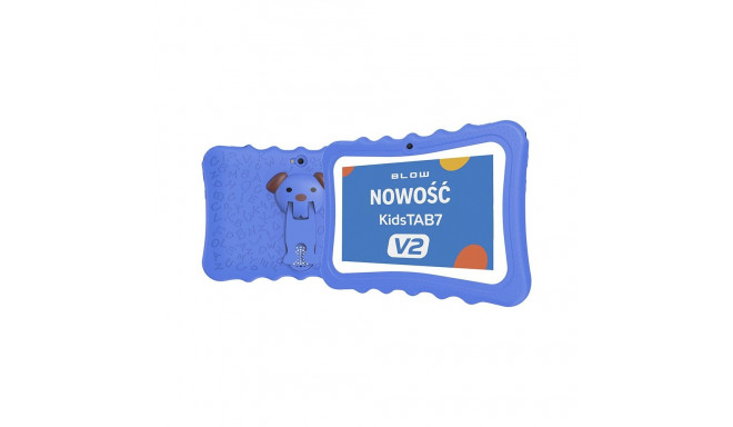 KidsTAB7 V2 tahvelarvuti 4/32GB sinise ümbrise ja 2MP kaameraga
