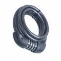 Bicycle cable lock with combination lock