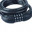 Bicycle cable lock with combination lock