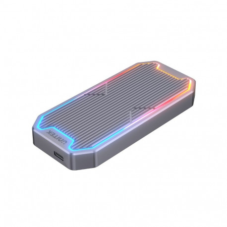 Enclosure M.2 NMVe/SATA, 10 Gbps, RGB; S1210B