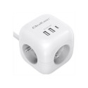 Power cube 6in1 3x AC 2x USB 1x USB C PD 20W