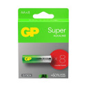 ALKALINE BATTERIES LR6/ AA GP SUPER 8PCS.