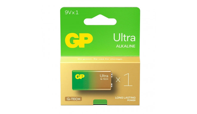 ALKALINE BATTERY 6LR61 9V GP ULTRA 1PCS.