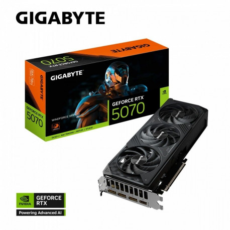 Graphics card GeForce RTX 5070 WINDFORCE SFF 12G 192BIT GDDR7 3DP/HDMI