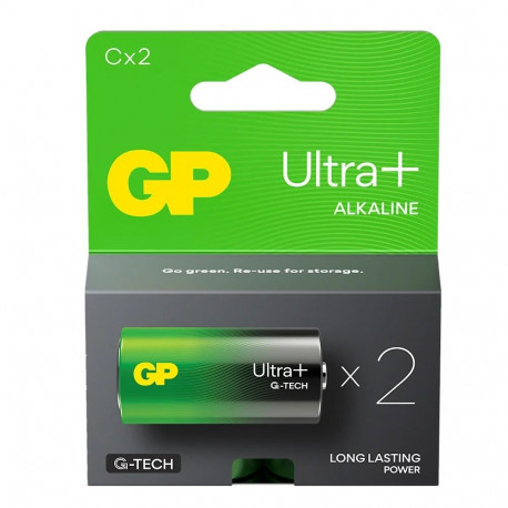 ALKALINE BATTERY LR14/C GP ULTRA+ 1PCS.
