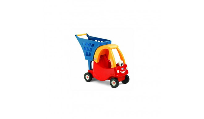 Shopping cart with a basket