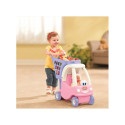 Pink trolley with shopping basket