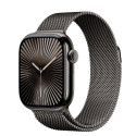 Watch Series 10 GPS + Cellular 42 mm Slate Titanium Case with Slate Milanese Loop