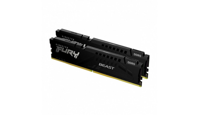 Memory DDR5 Fury Beast 64GB(2*32GB)/6400 CL32 XMP black