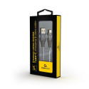 USB Cable - Gembird 1.8m USB 2.0 A to C 480 Mbit/s 2.1 A Grey, White