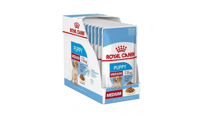 Wet Dog Food - ROYAL CANIN SHN Medium Puppy 10x140g
