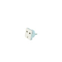 Reisiadapter Gembird AC power adapter, UK socket to EU Schuko plug, 7.5 A | Travel adapter