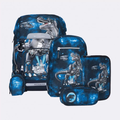 Seljakott/ ranits Beckmann Classic komplekt 6 osaline Tech Rex kasvule 116-140cm, maht 22l, koti kaa