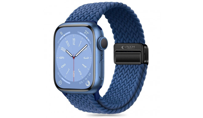 TECH-PROTECT NYLONMAG APPLE WATCH 6 / 7 / 8 / 9 / 10 / SE (40 / 41 / 42 MM) MONTEGO BLUE