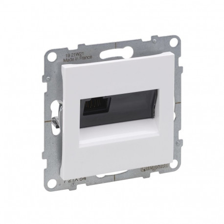 RJ45 pistikupesa kategooria 6A UTP valge