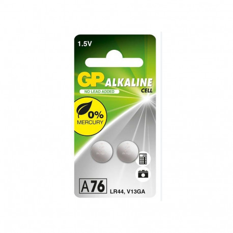 patareid GP A76F-U2. LR44. 2 tk