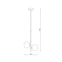 RIPPLAMP RAILE 2XE27 KULDNE