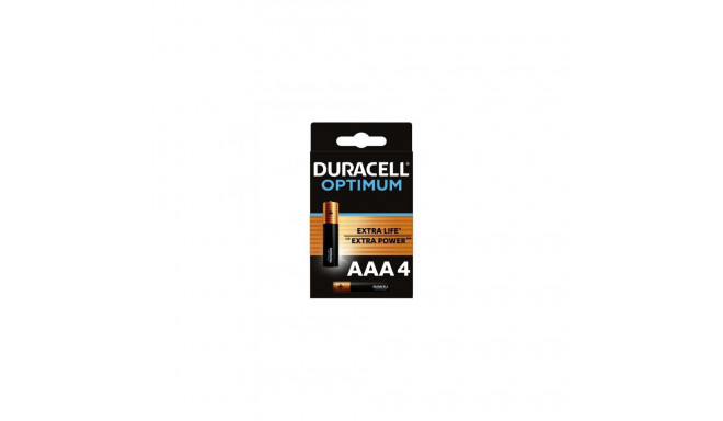 Duracell Optimum AAA patareid 4 tk