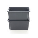TOWER BOXBLACK 45L 57X38X26CM