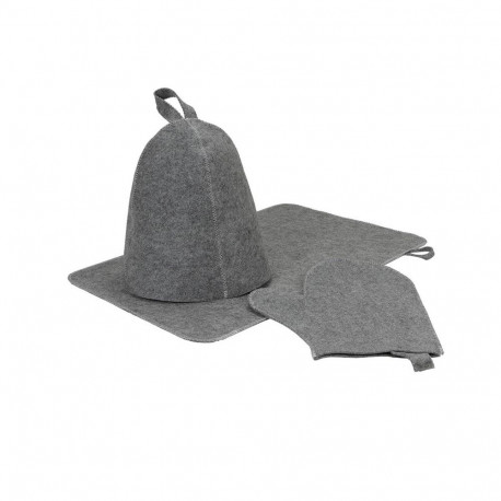 sauna komplekt Flammifera metall/müts/kindad