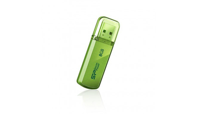 Silicon Power 8GB Helios 101 USB flash drive USB Type-A 2.0 Green
