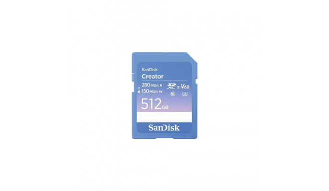 SanDisk Creator 512 GB SDXC UHS-II Class 10
