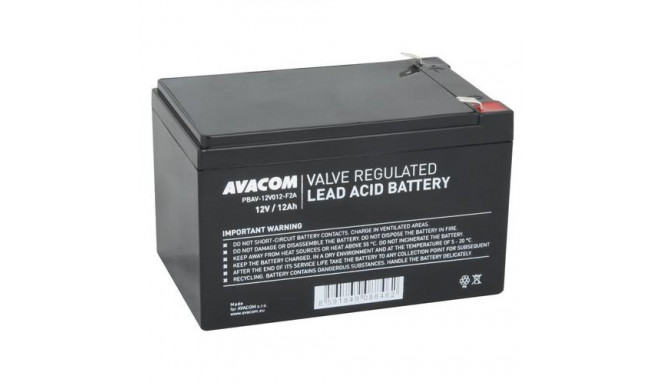 AVACOM PBAV-12V012-F2A UPS battery Sealed Lead Acid (VRLA) 12 V 12 Ah