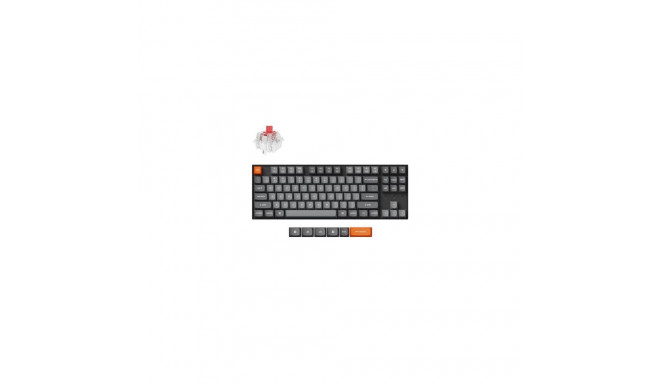 Keychron K8 Max keyboard Universal USB + RF Wireless + Bluetooth Black